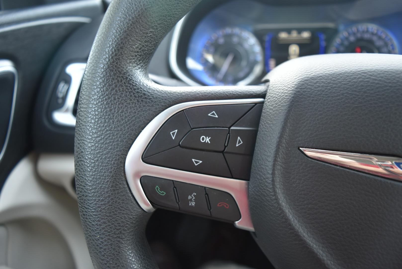 2016 Blue /Beige Chrysler 200 Limited (1C3CCCABXGN) with an 2.4L 4 Cyl Multiair engine, 9-Speed Automatic transmission, located at 1600 E Hwy 44, Rapid City, SD, 57703, (605) 716-7878, 44.070232, -103.171410 - Photo#15